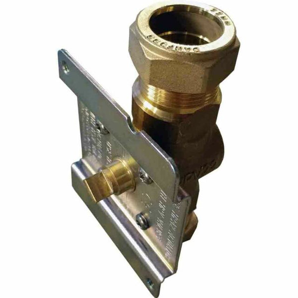 Danfoss 22mm Motorised Valve Complete (HPA2 2 port actuator + 22MM Brass Body)