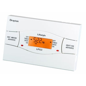 DRAYTON LP522 2 CHANNEL PROGRAMMER (REPLACES EPH R27 HW AND DANFOSS FP715)