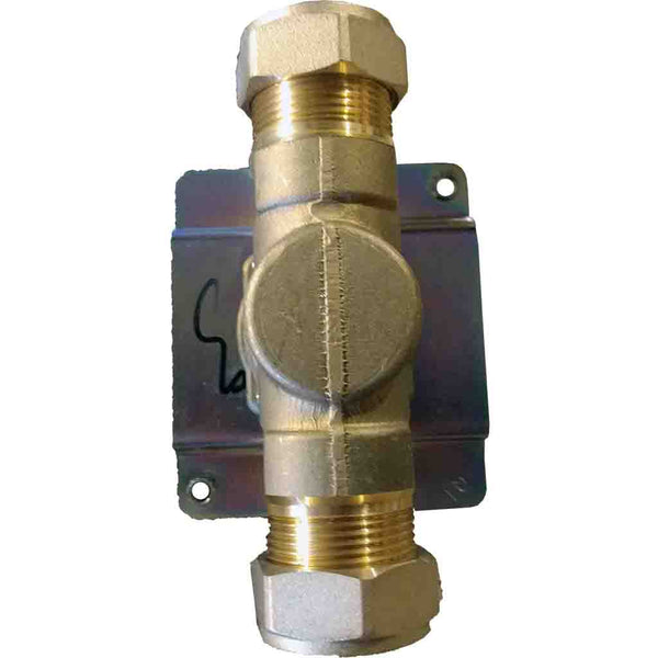 Danfoss HPV22 Brass Valve Body 22mm - Free Shipping